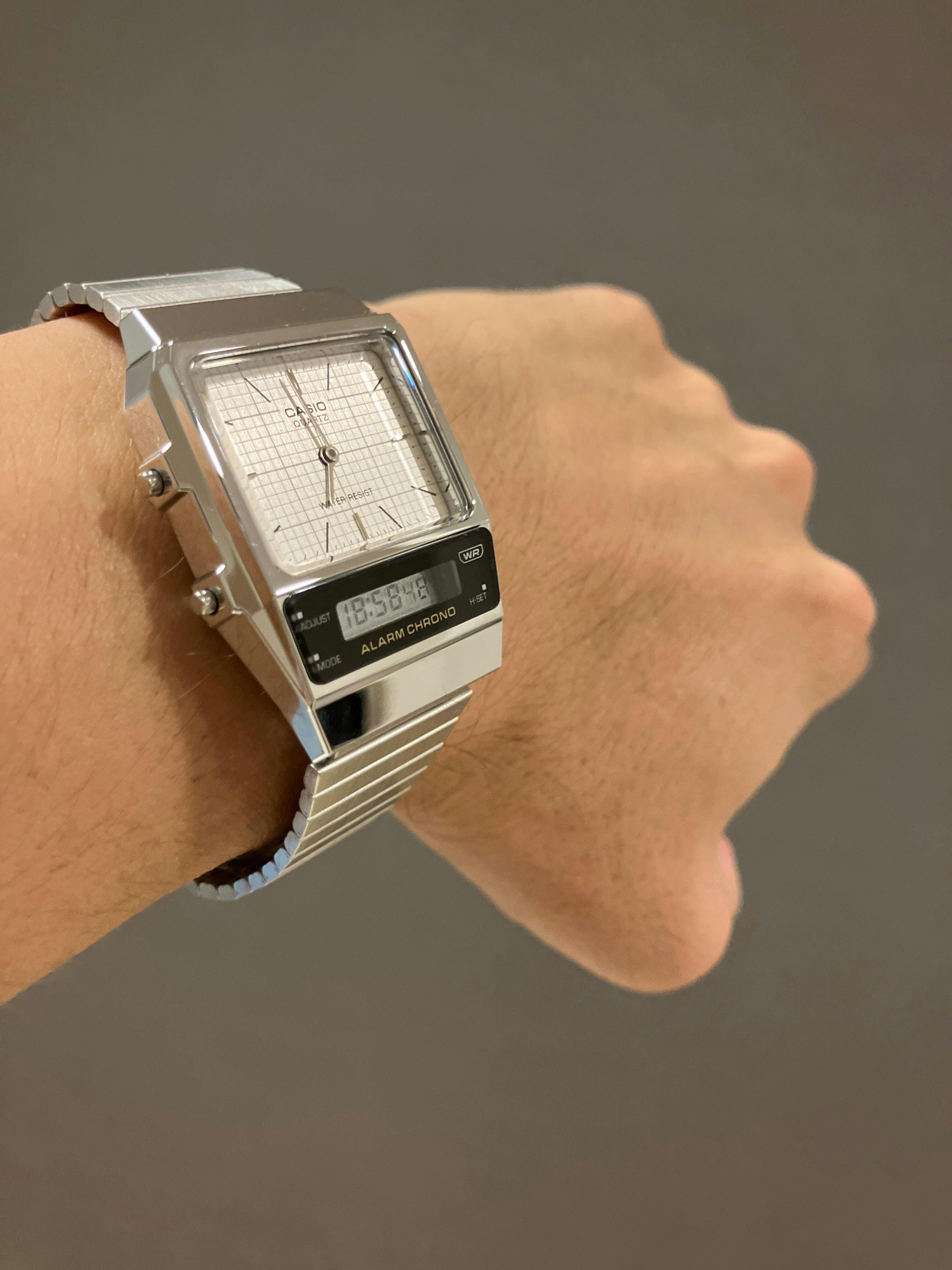 CASIO カシオ AQ-800E メンズ 腕時計 日常生活用防水 10年保証