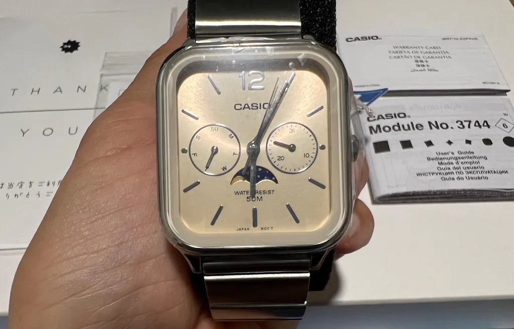 CASIO カシオ MTP-M305D メンズ 腕時計 5気圧防水 10年保証
