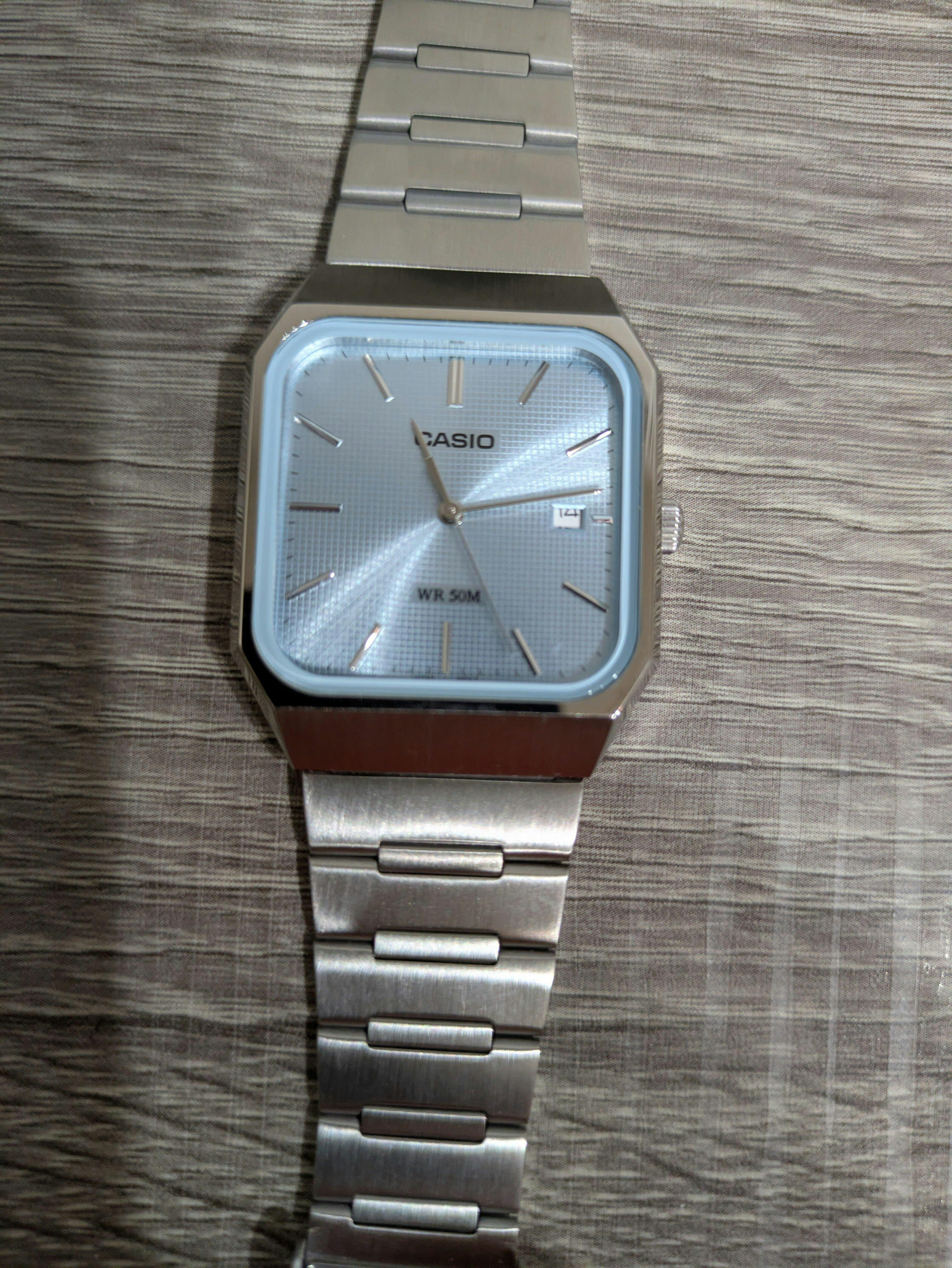 CASIO カシオ MTP-B185D メンズ 腕時計 5気圧防水 10年保証