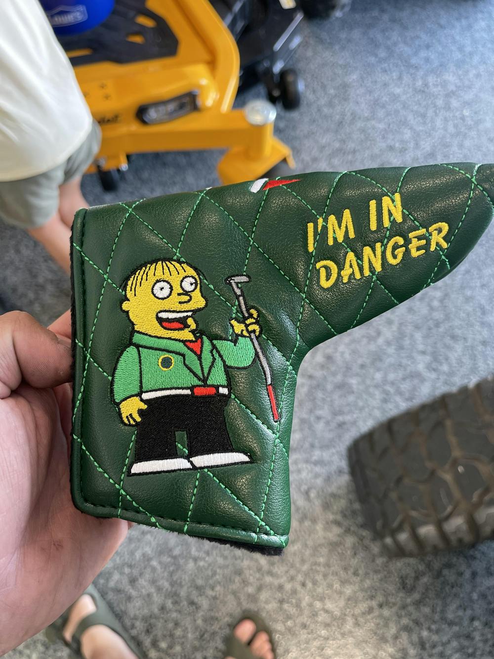 I'm in danger Blade Putter Cover