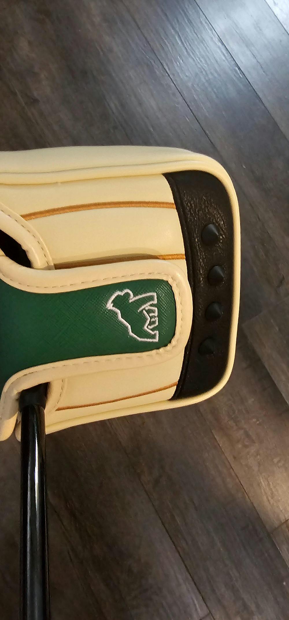 Green Shell Large Mallet Putter Cover