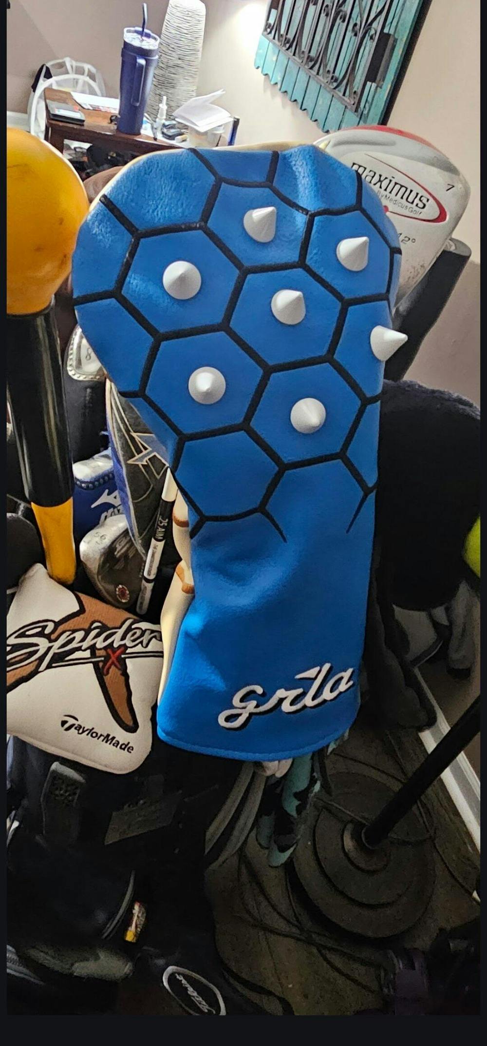 Blue Shell Driver Head Covers