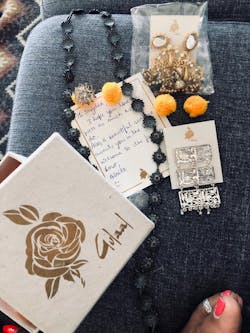 Kaashni - Shiny Silver Earrings