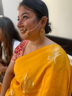 Rati — 22k Gold Plated Silver Jhumka (Made to Order)