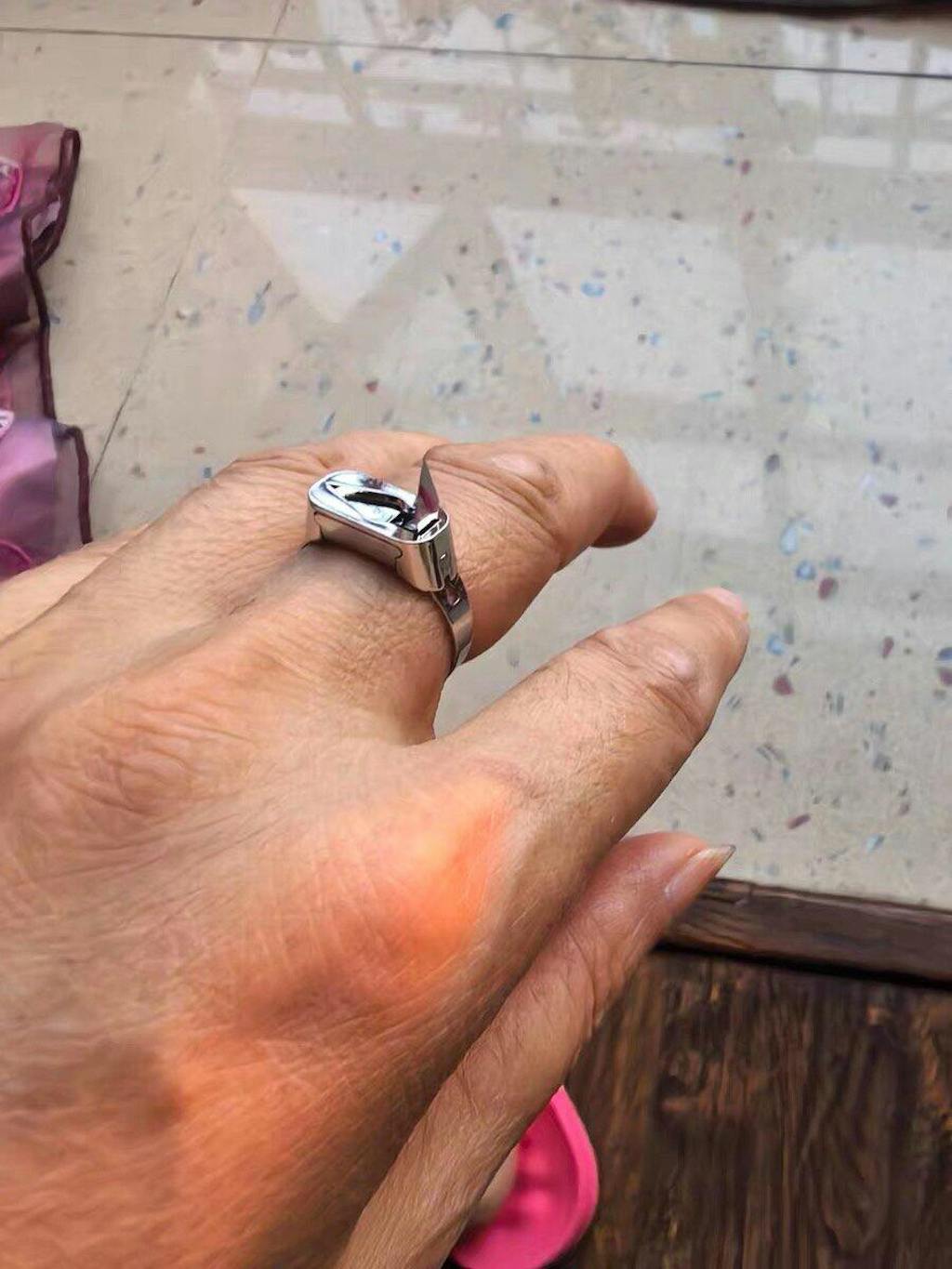 Adjustable Self Defense Ring | Unisex Stainless Steel Hidden Blade Ring | EDC Tool for Women & Men