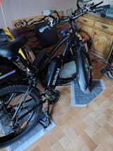 GUNAI MX02S Vélo électrique 48v 1000W 4.0 Fat Tire Ebike 26 pouces Vélo de  Neige 17Ah VTT électrique adulte 40-50 km/h - Noir