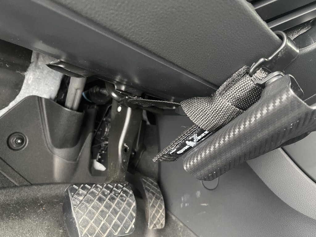 Steering Wheel Column Holster Mount Gun Goddess