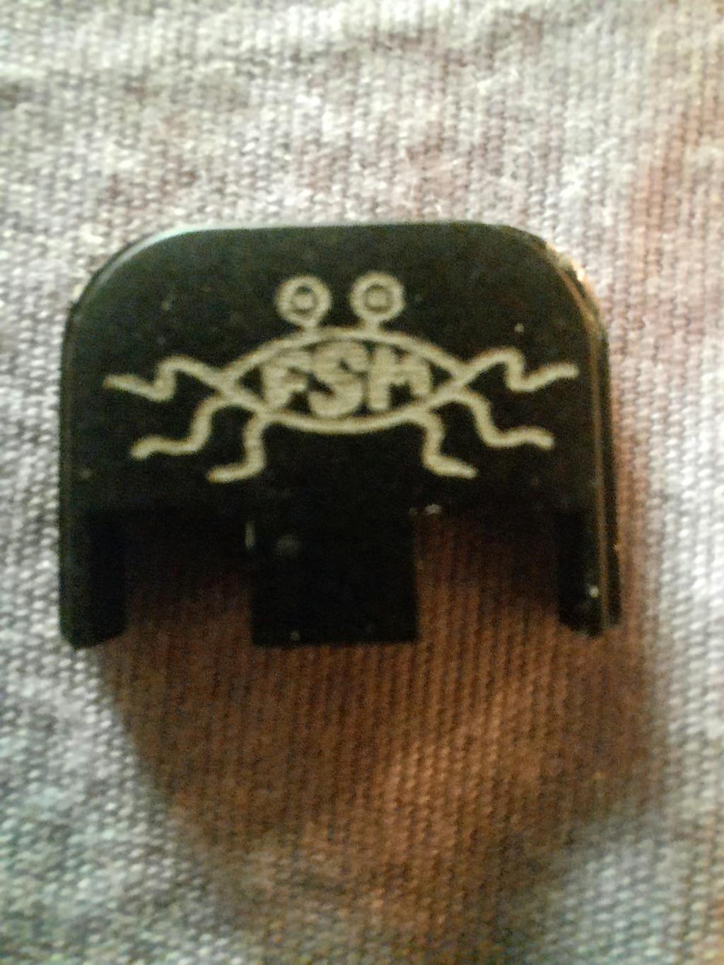 Glock or M&P Engraved Slide Cover Plate Gun Gifts Gun Goddess