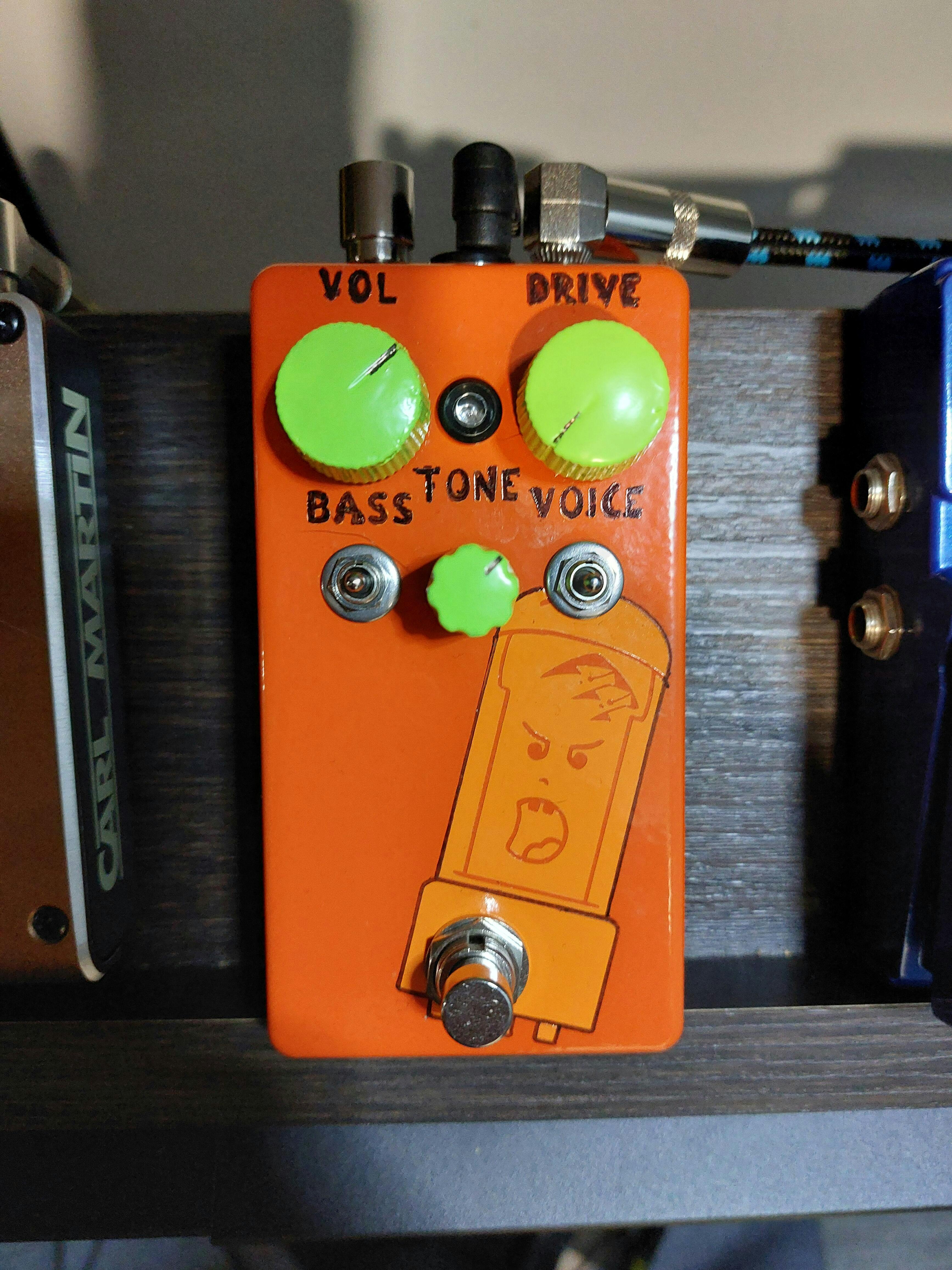 GUPtech Honker Hot Rod - TS-808 Tribute with mods