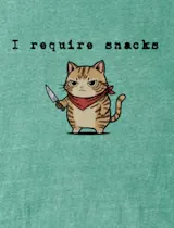 I Require Snacks T-Shirt