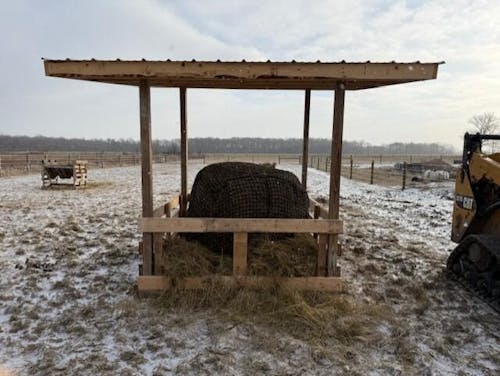 Knotless Hay Nets - 4x4 Round Bale