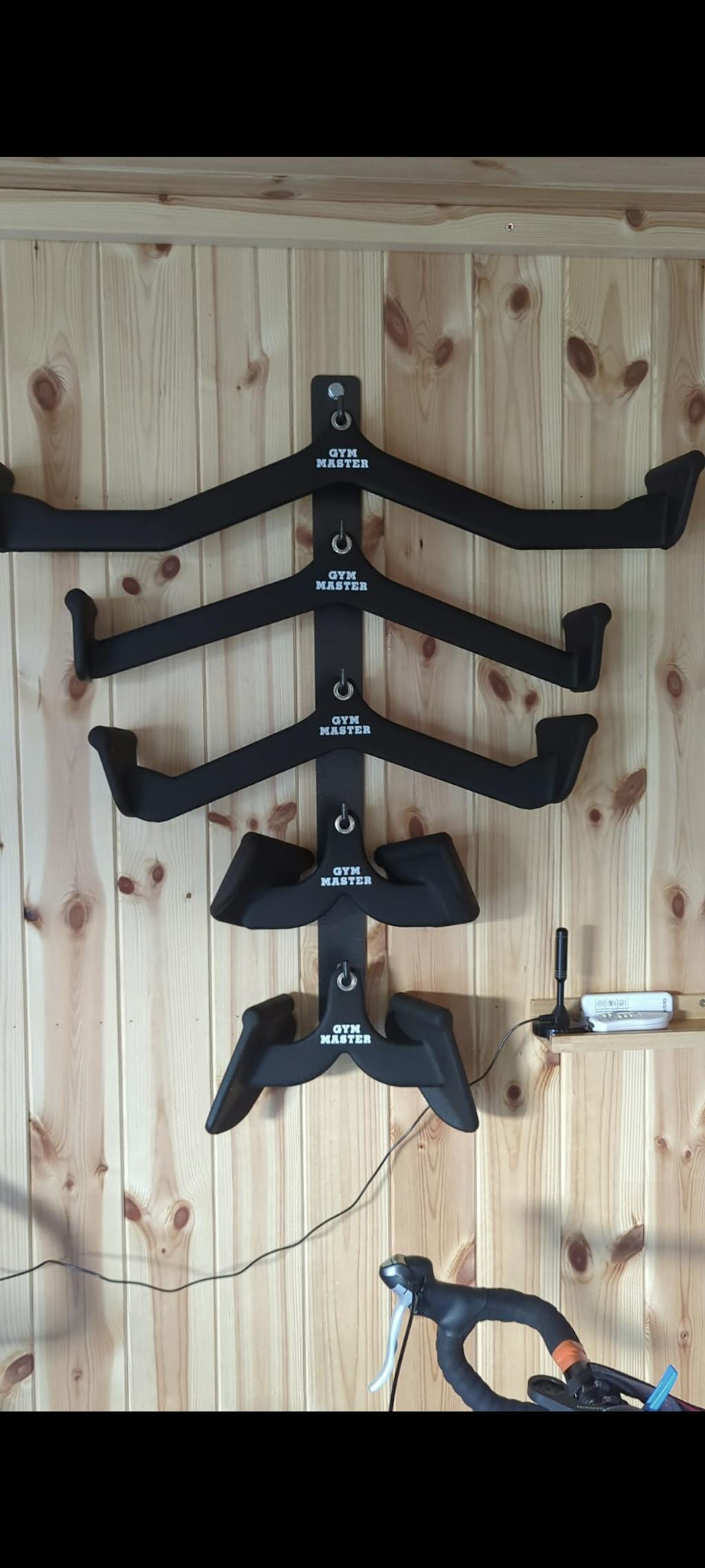 Lat Pull Down Cable Machine Attachment Handle Max Grips