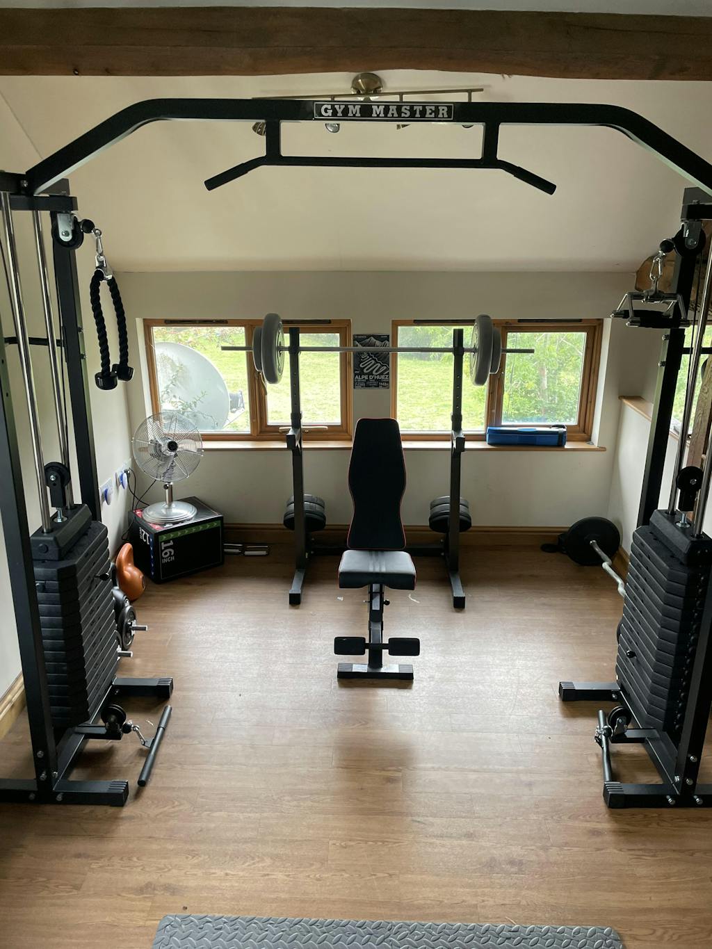 Cable Crossover Machine Including 180kg Weights