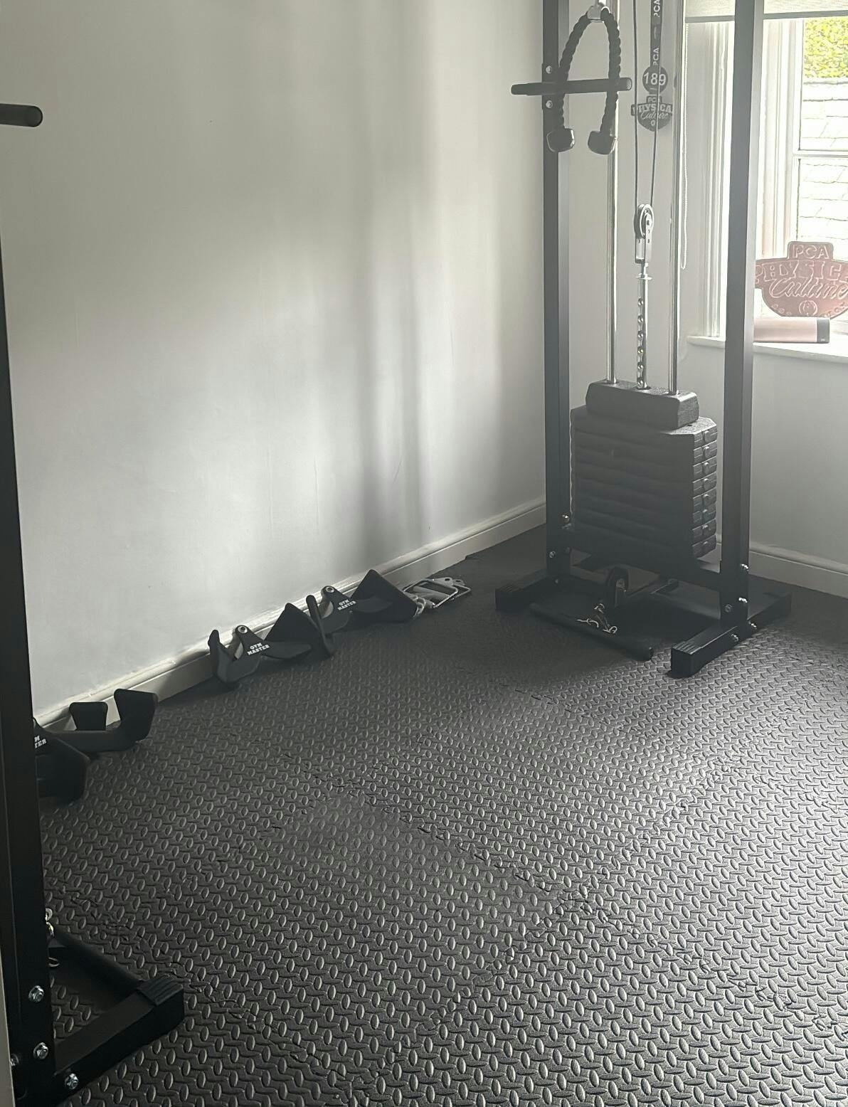 Extra Thick Gym Flooring Mats, Interlocking Eva Soft Foam Tile Floor