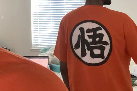 Oversized Loose fit - Goku Kanji