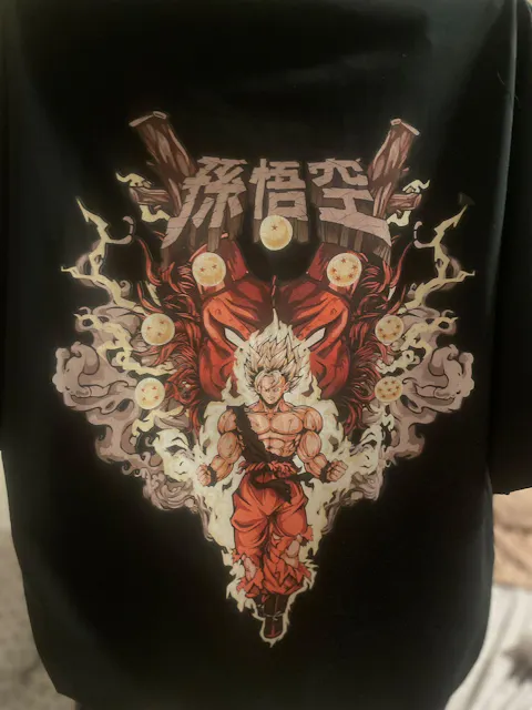 Dragon ball Z - Goku Oversized Tshirt