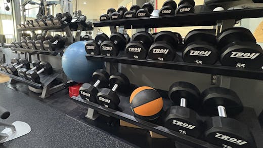 Troy 12-Sided Urethane Encased Dumbbells - TSD-U