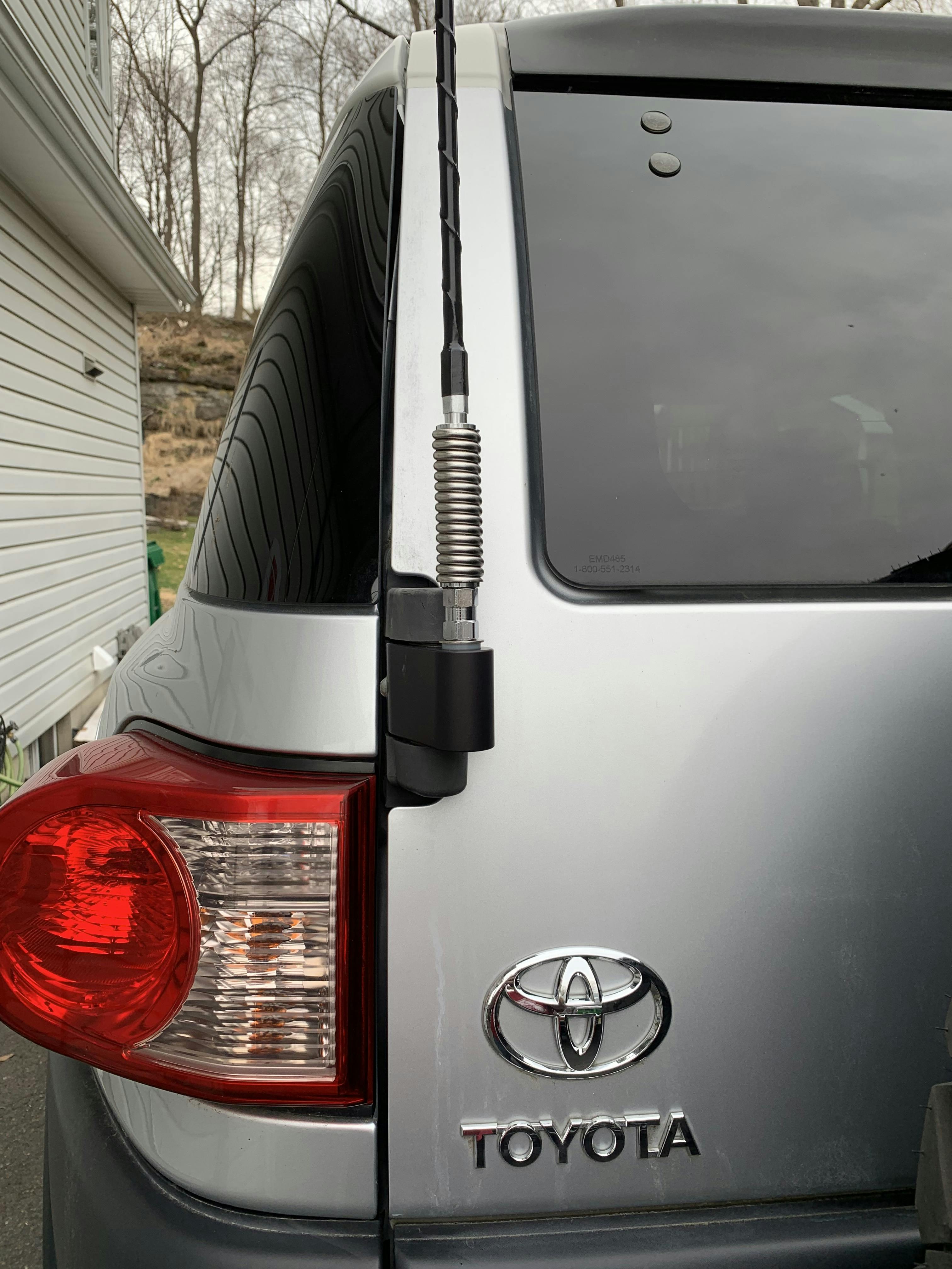 CB Antenna Aluminum Mount for FJ Cruiser GZila Designs