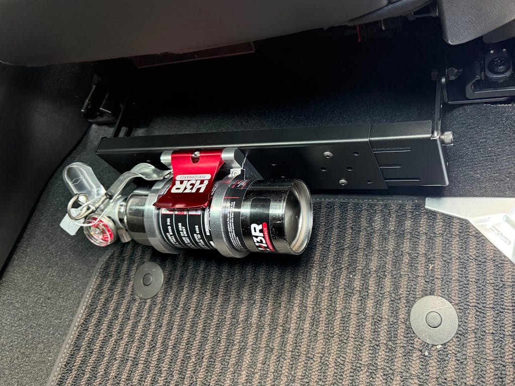 SM01BK - Fire Extinguisher Seat Mount