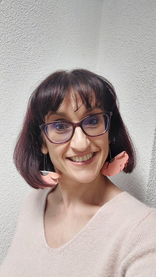 Cercei floare mica - Sea pink