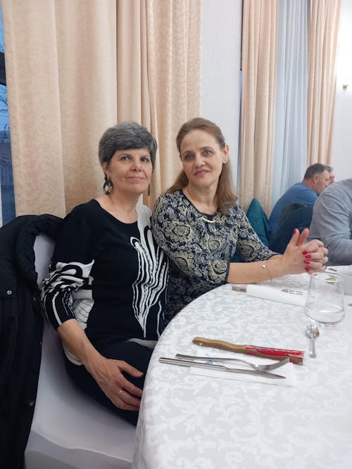 Cercei Geometrici cu foita de aur