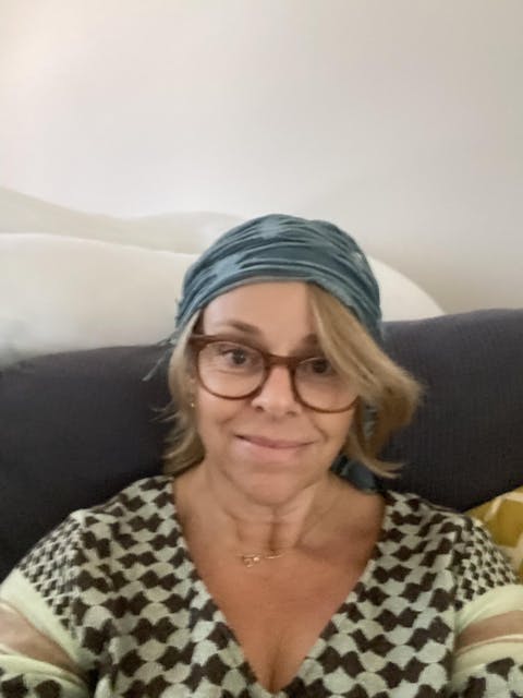 Human Hair Hat Wig Side-Fringes - Front