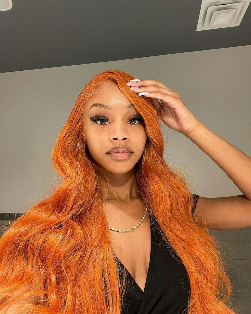 Glueless Ginger Human Hair Wig 13x4 Lace Front Wig Body Wave Hair Wigs Hairinbeauty