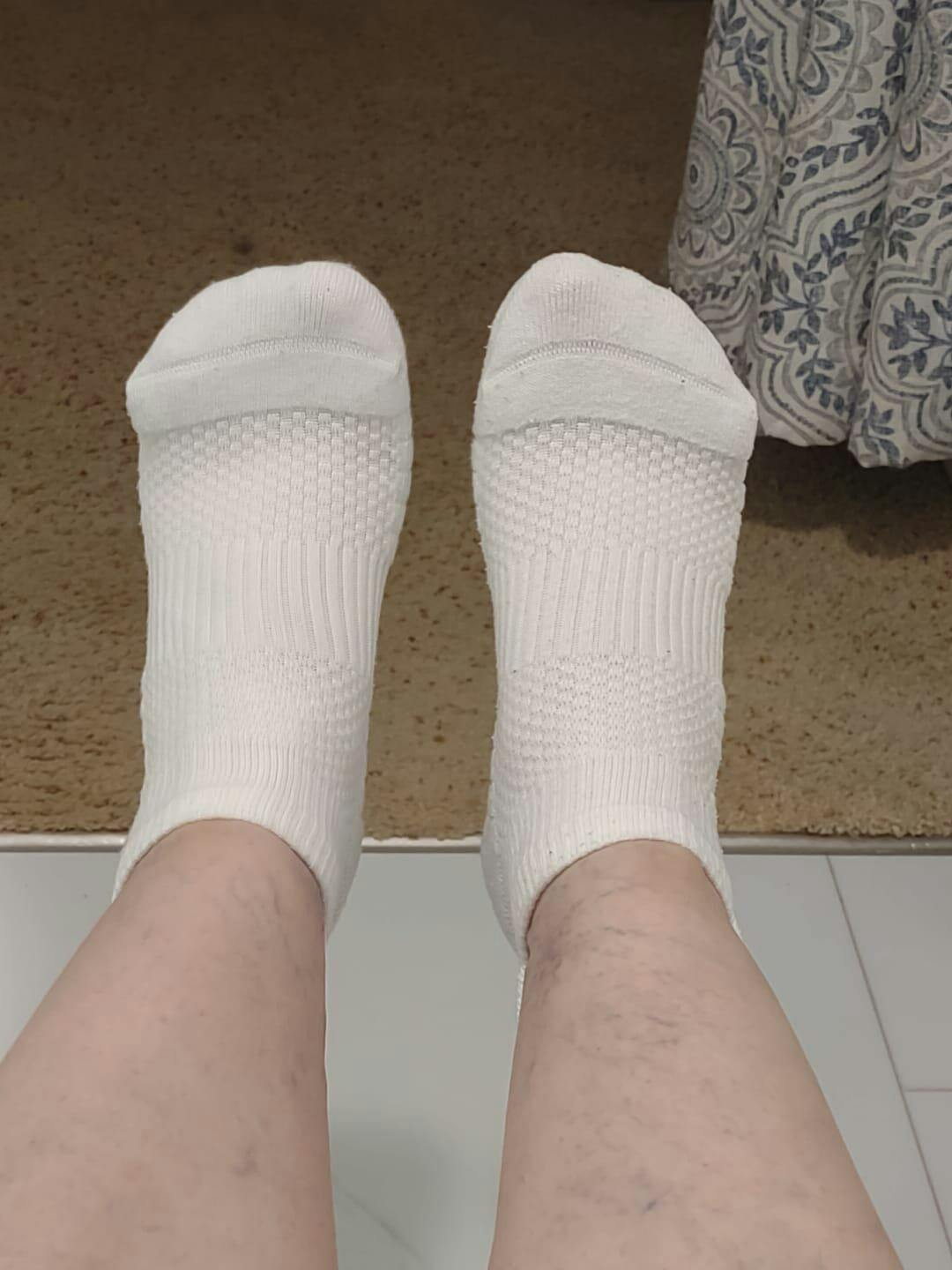 Socquettes Invisibles Beige Pour Femme