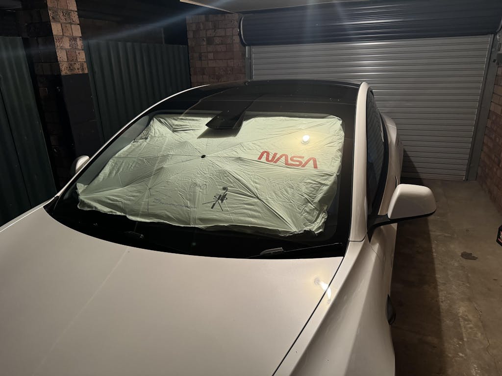 Haloblk Windshield Sun Shade Umbrella NASA edition | HALO