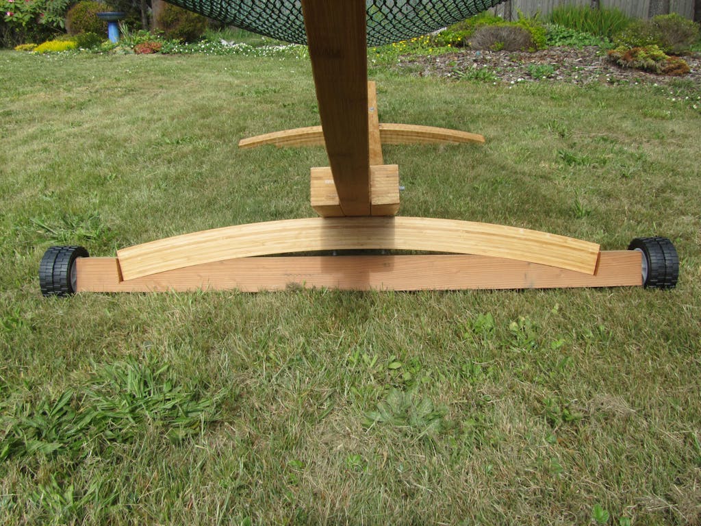 Bamboo Hammock Stand EcoFriendly XL Wood Stand Hammock Universe