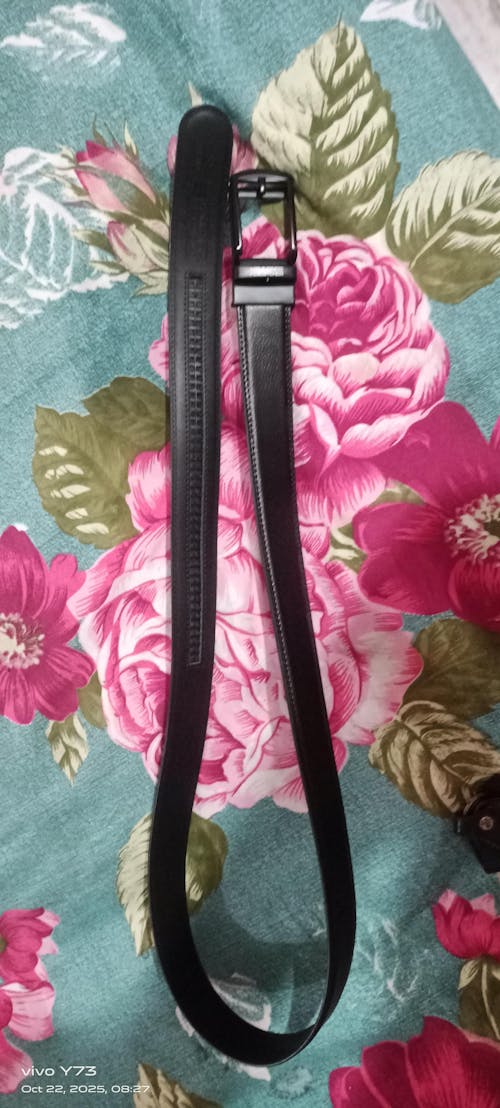 Genuine Leather Autolock Belt for Men - Perfect for Formal and Casual Wear - Adjustable Waistband up to 46 Inches - Autolock Feature