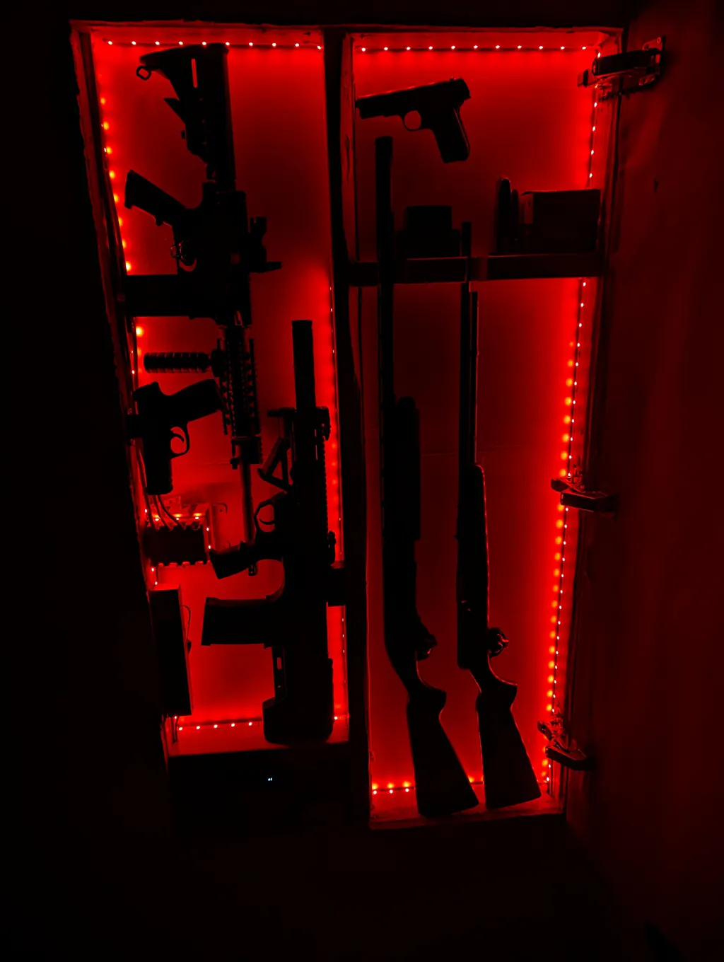 AR 15 Inline Vertical Magwell Mount - Wall | Rifle Holder Storage Rack ...