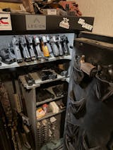 Pistol and Silencer Stand / Tabletop Mount | Handgun Holder Storage Rack