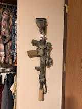 AR 15 Buffer Tube Mount - Wall | Rifle Holder Storage Rack