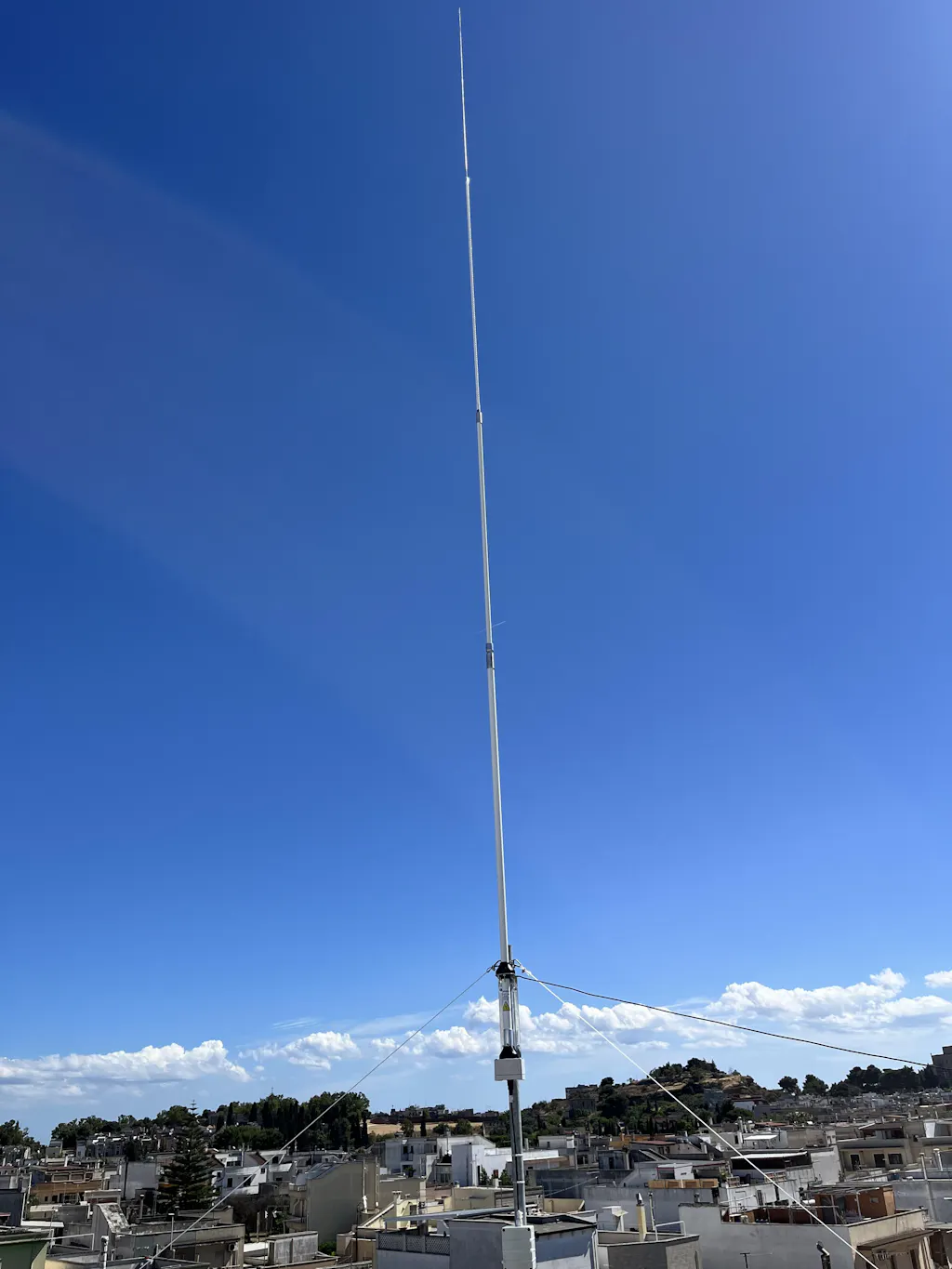 Sigma HF-360 XP TOP BAND Alta Potenza 1kW  Antenna verticale fibra vetro 10-160 metri