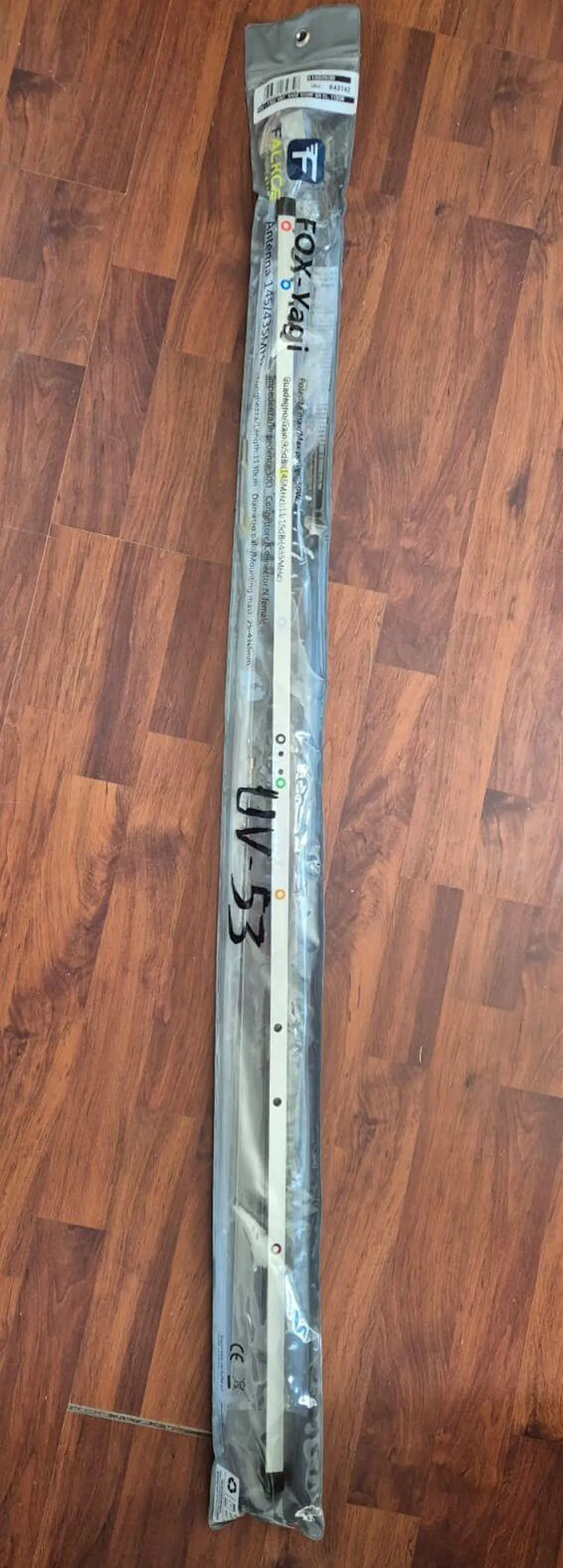 ECO ANTENNE - UV53 Direttiva 8 elementi  Bibanda 144/430 MHz