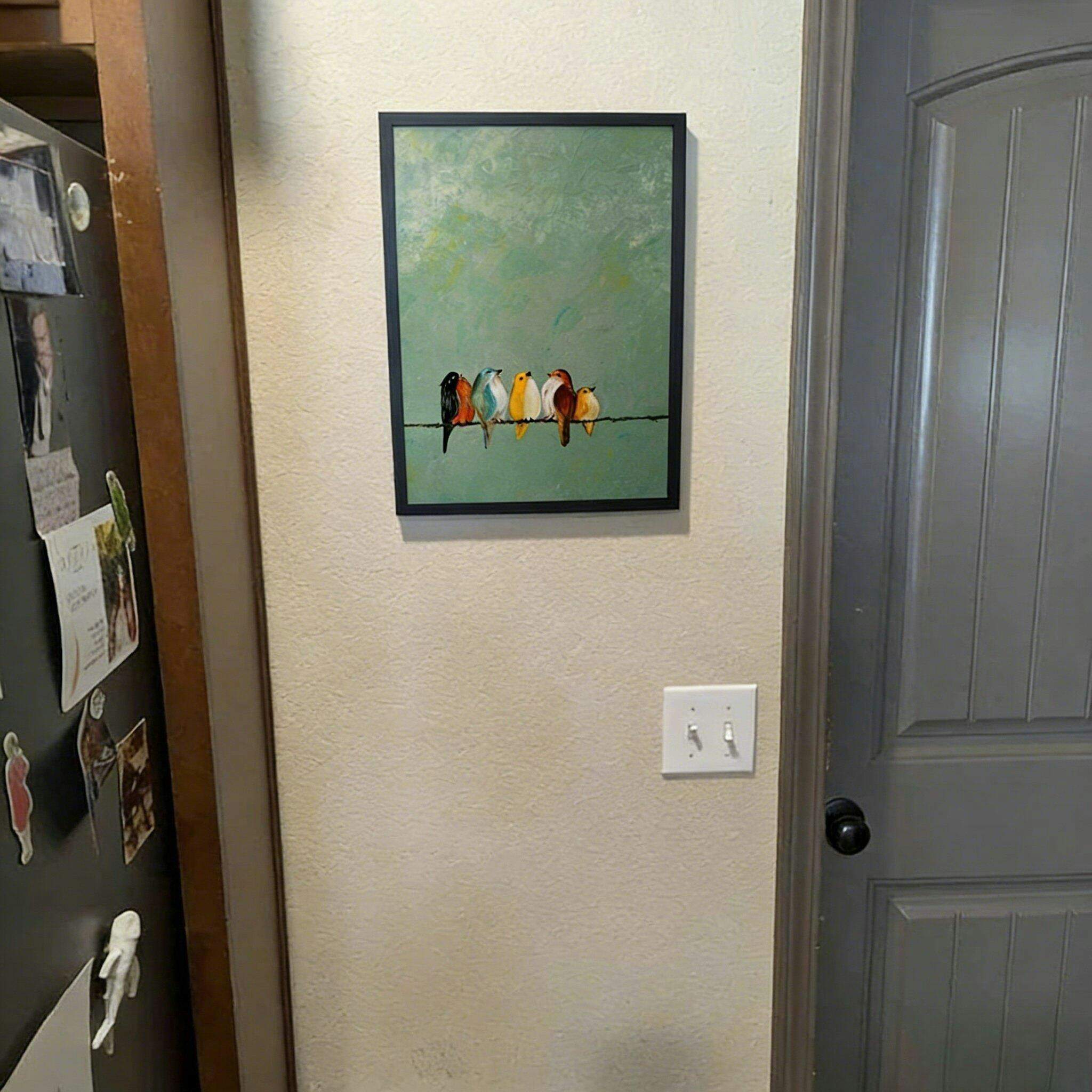 Modern Pet Canvas Framed Art Wall Decor– Perfect for Any Space-H123