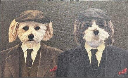 The Blues Brothers - Custom Pet Canvas