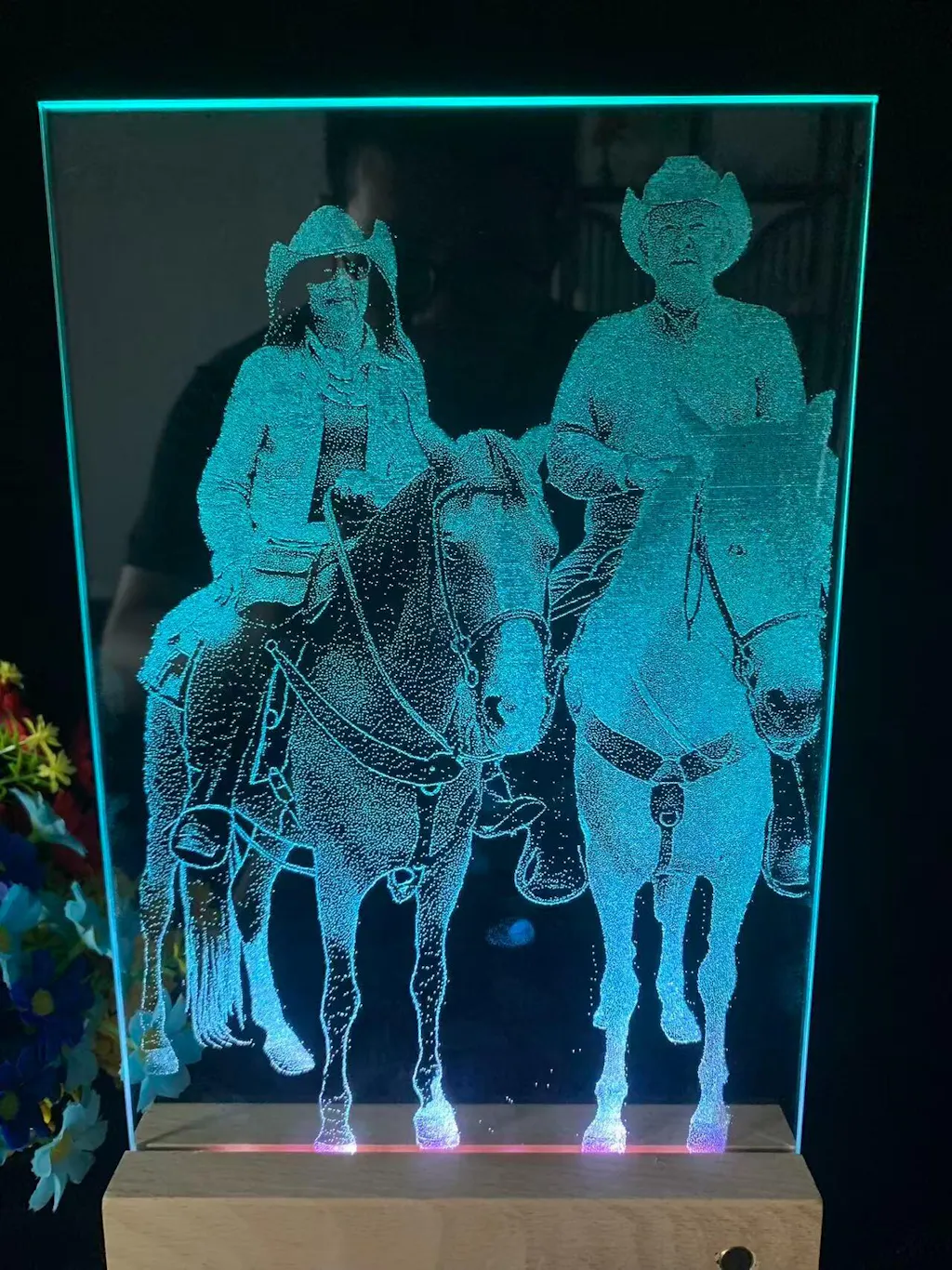 Customized high-end handmade glass paintings