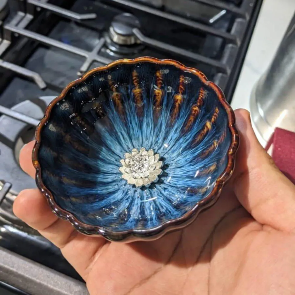 Golden Peacock——TeaCup