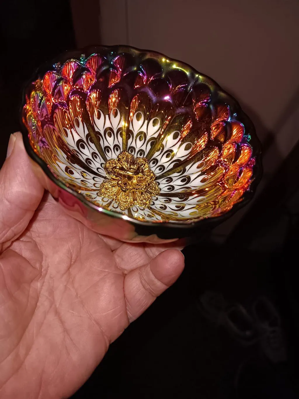 Vivid Peacock——TeaCup