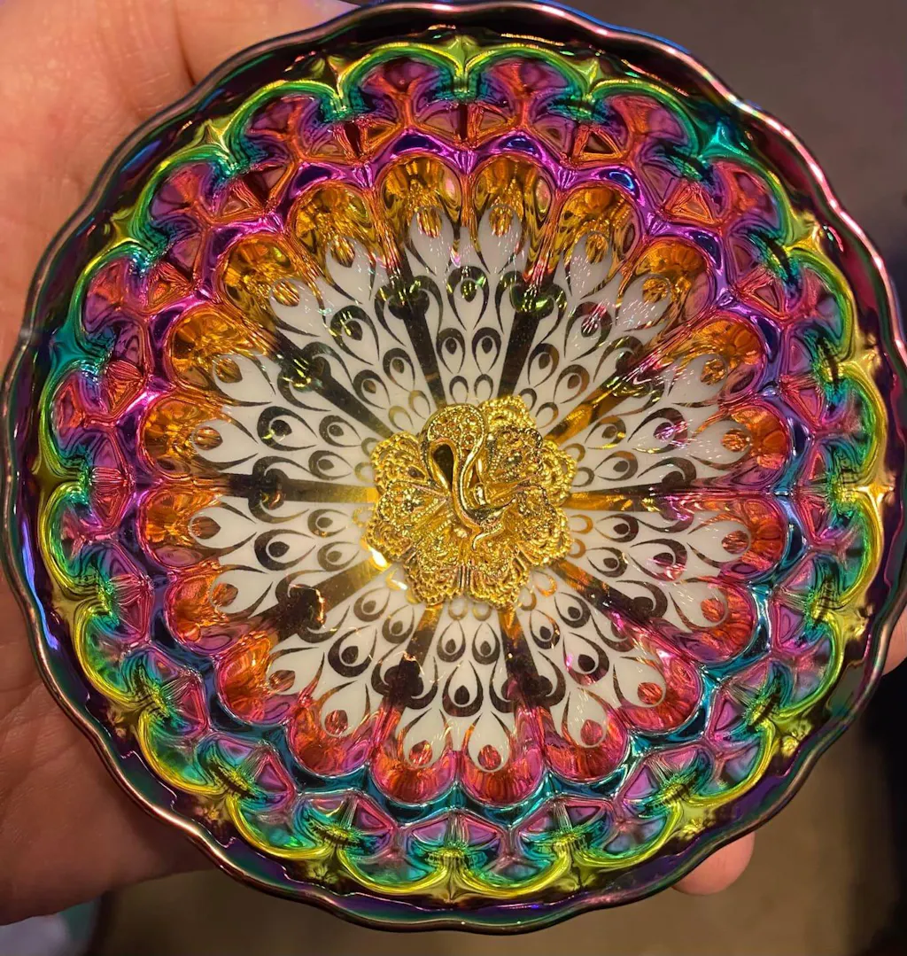 Vivid Peacock——TeaCup