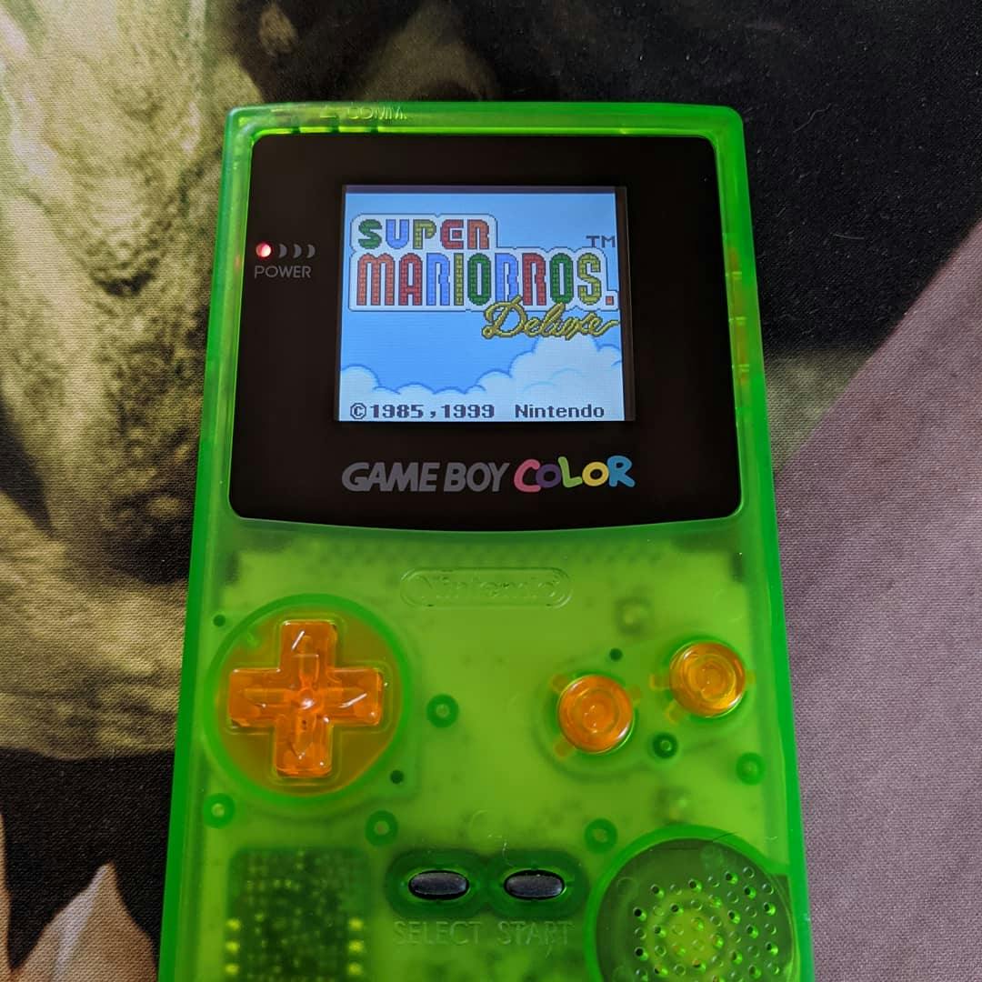game boy color mod brighter screen