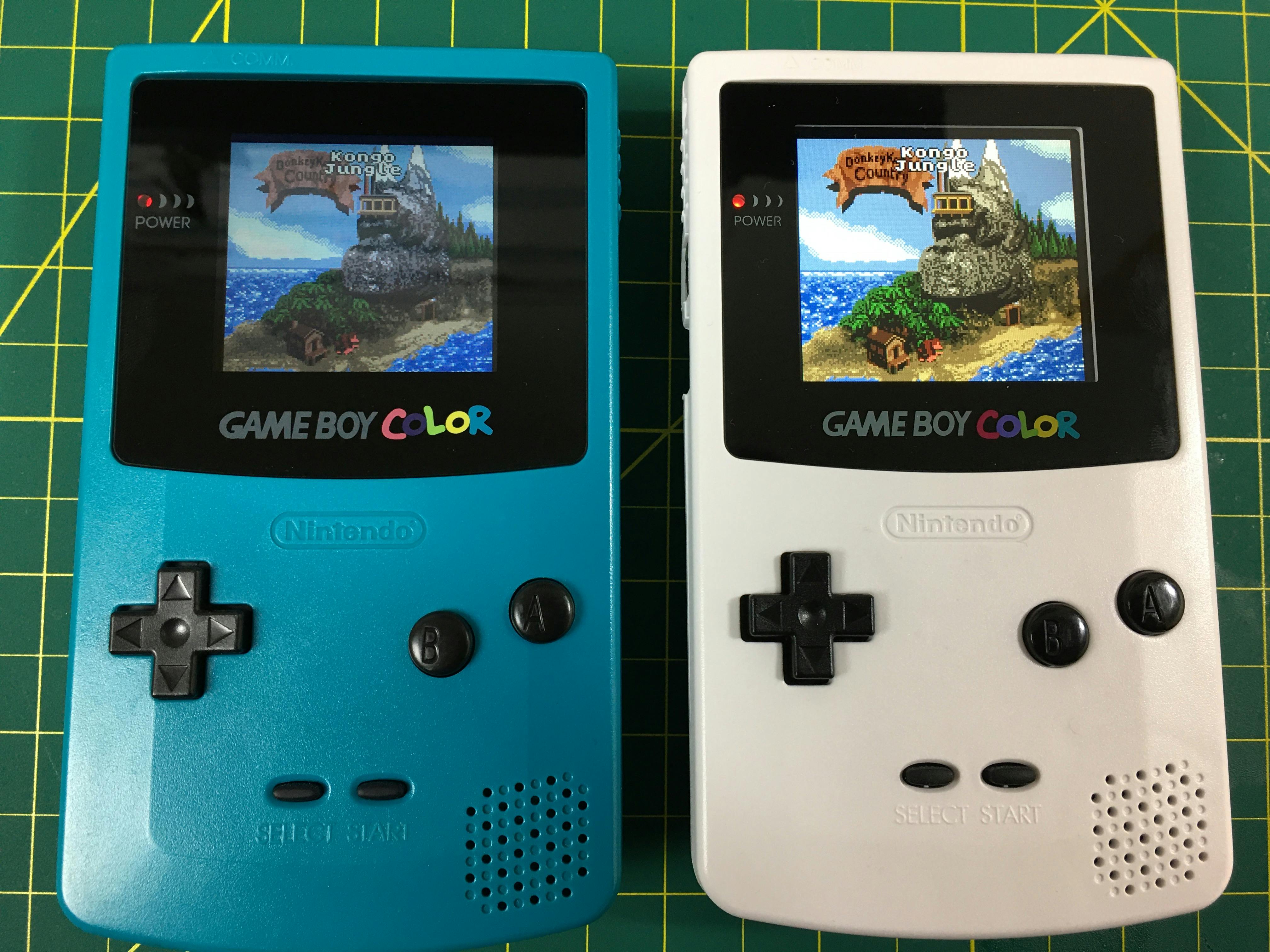 Game Boy Color Backlight LCD TFT HandHeld Legend Hand Held Legend