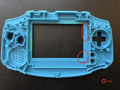 IPS LCD for Game Boy Advance - Cloud Version - Hand Held Legend