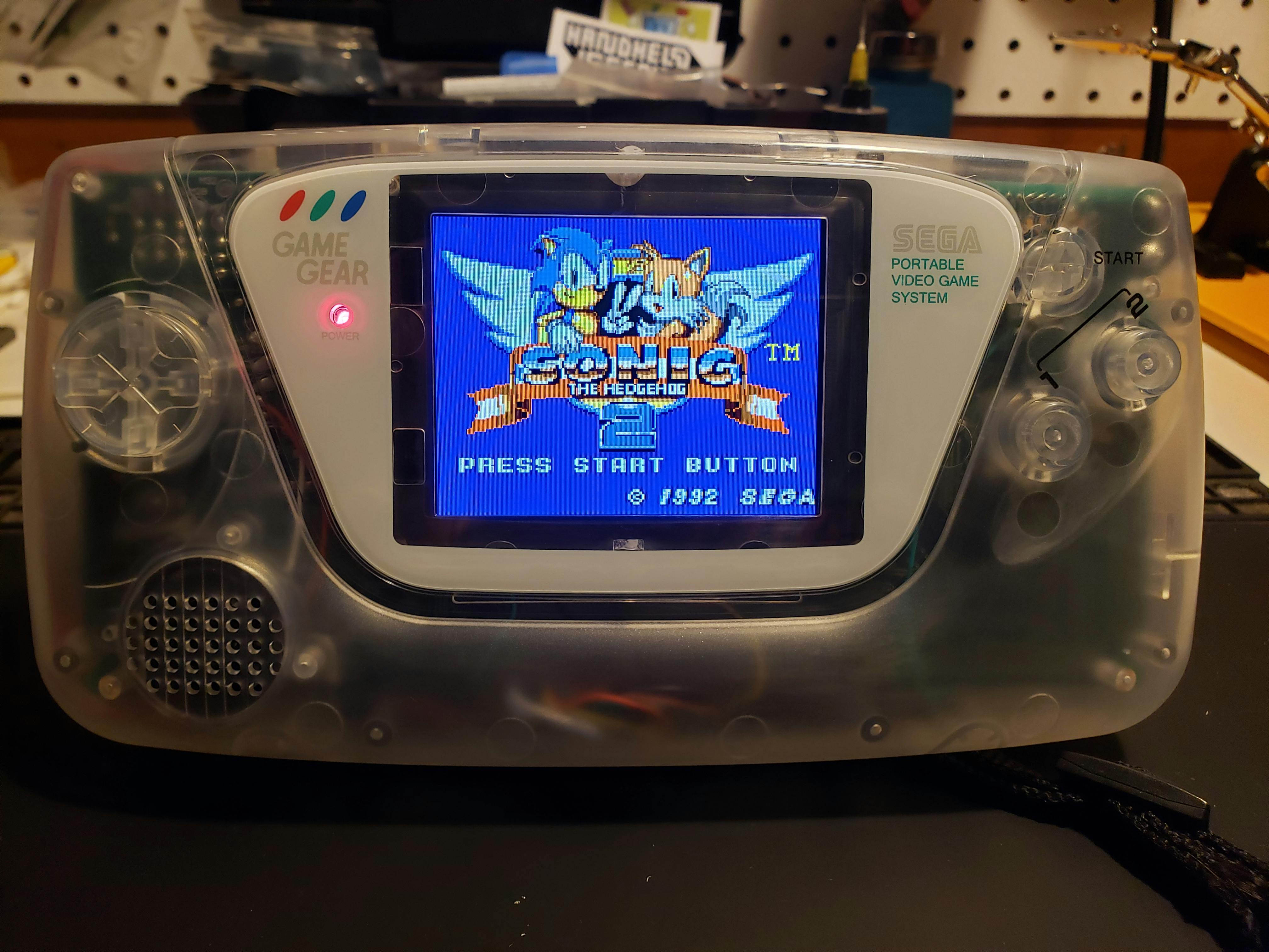 SEGA Game Gear Prestige Shell RetroSix & Hand Held Legend