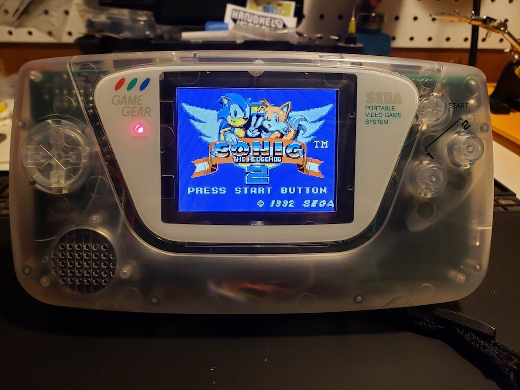 SEGA Game Gear Prestige Shell RetroSix & Hand Held Legend