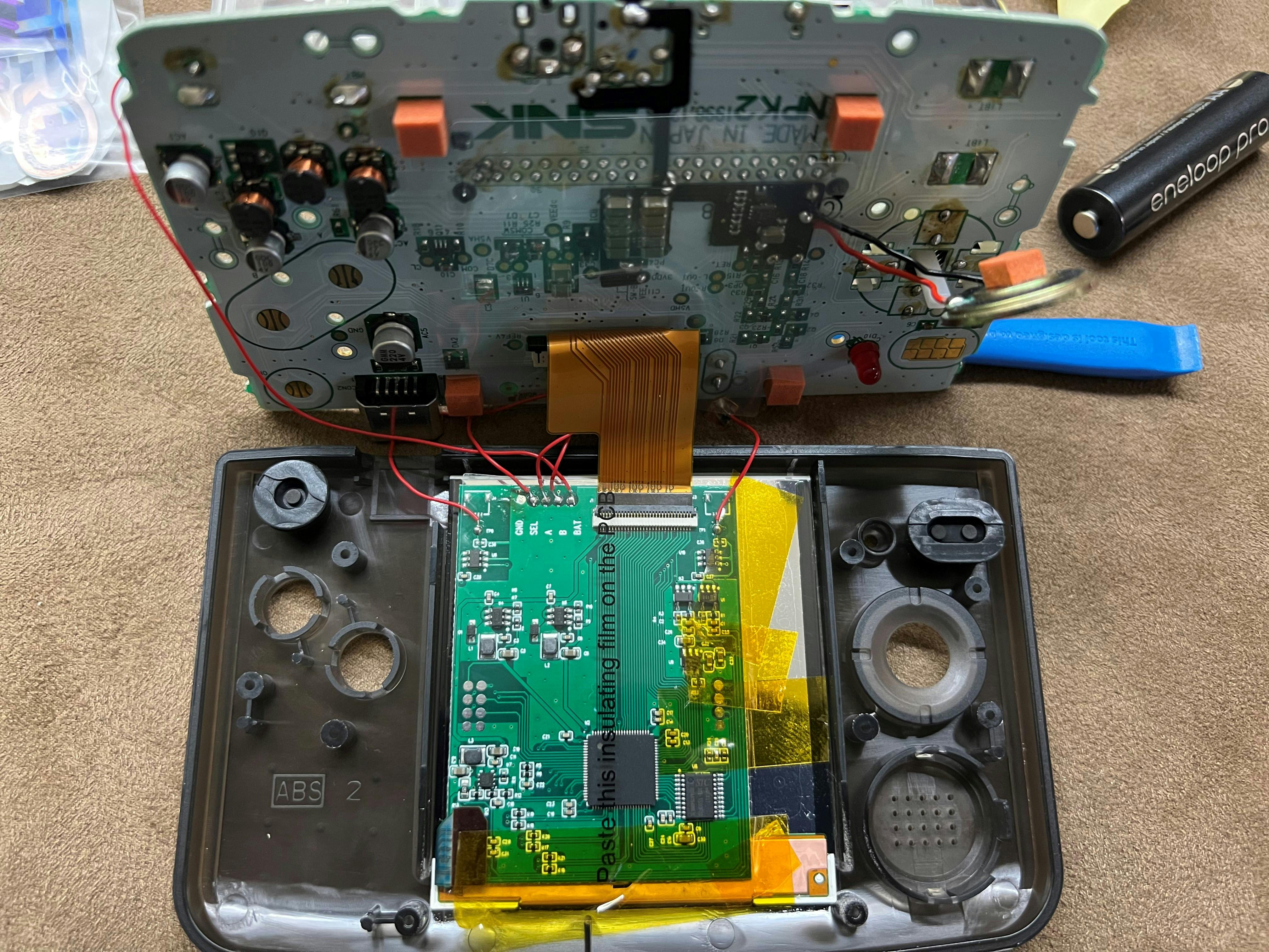 Neo Geo Pocket Color CleanAmp Pro Audio Amplifier | RetroSix