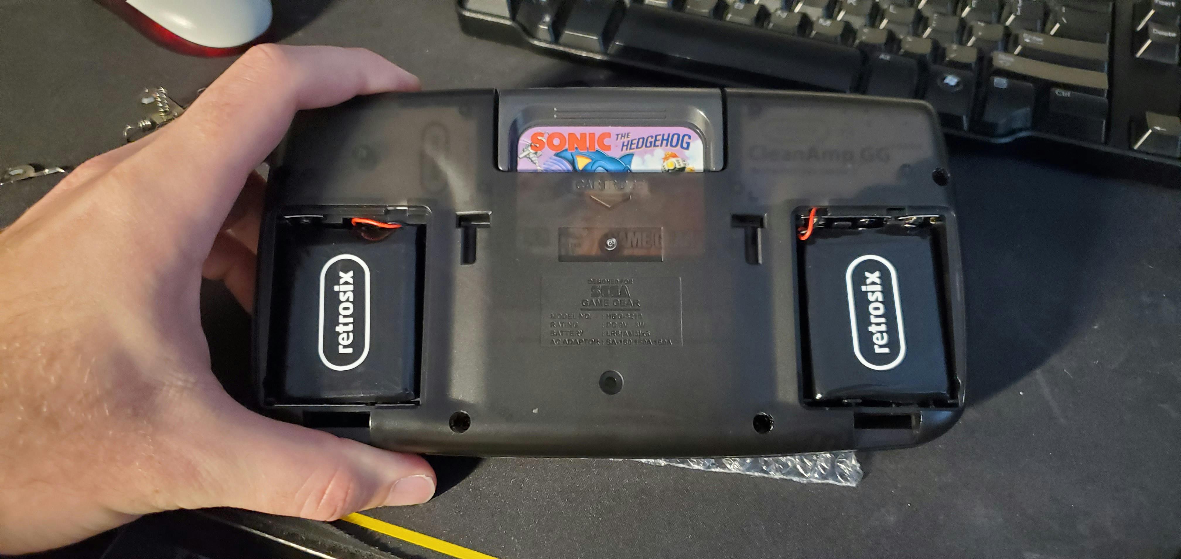 CleanJuice Game Gear Rechargeable USB-C Battery Module | RetroSix