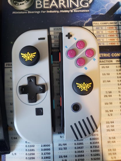 Custom Joy-Con Nintendo Switch Controllers Retro SNES Super Famicom D-Pad